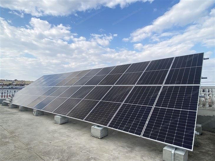 90kW στο ηλιακό σύστημα πλέγματος