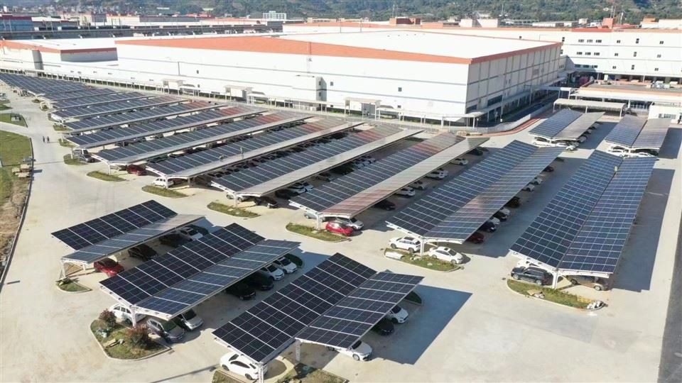 Πλήρες ηλιακό σύστημα Carport